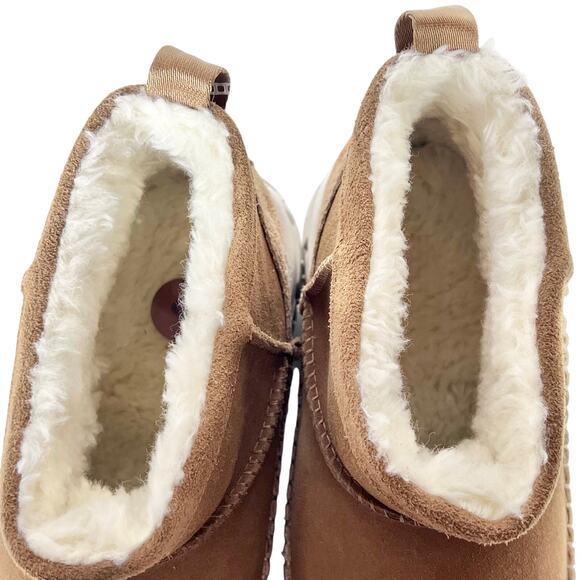 UGG Venture Daze Ultra Mini Fashion Boot Unisex Chestnut Men 8 Women 9 New - Picture 7 of 9